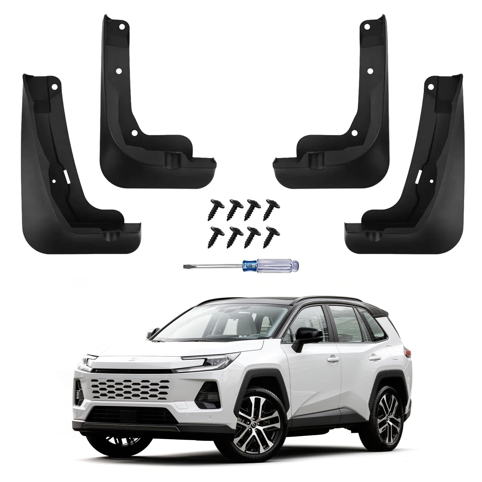 Amazon.com: No Drill Mud Flaps for 2026 2027 Toyota RAV4 SUV